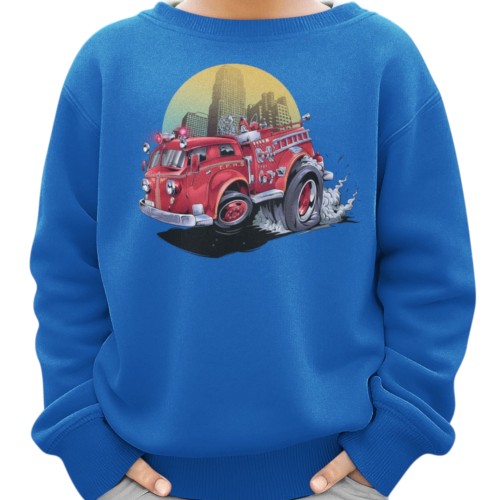 Bluza Dziecięca Wóz Strażacki Straż Pożarna Auto Strażackie Chłopiec 8