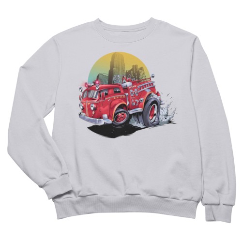 Bluza Dziecięca Wóz Strażacki Straż Pożarna Auto Strażackie Chłopiec 2