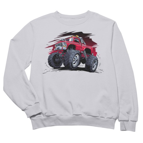 Bluza Dziecięca Monster Truck Auto Terenowe Samochód Do Szkoły Przedszkola 5