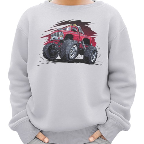 Bluza Dziecięca Monster Truck Auto Terenowe Samochód Do Szkoły Przedszkola 6