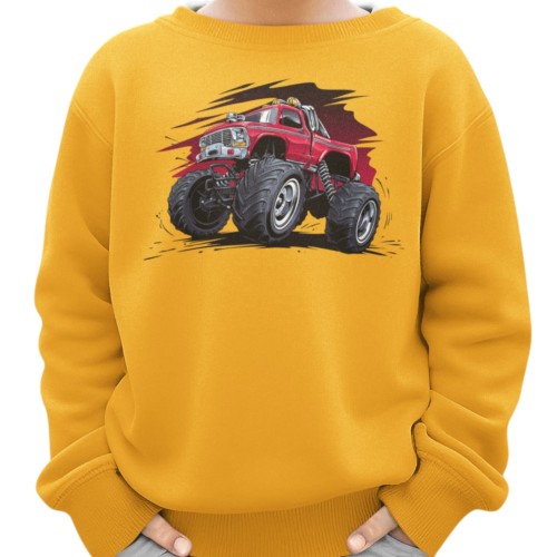 Bluza Dziecięca Monster Truck Auto Terenowe Samochód Do Szkoły Przedszkola 10