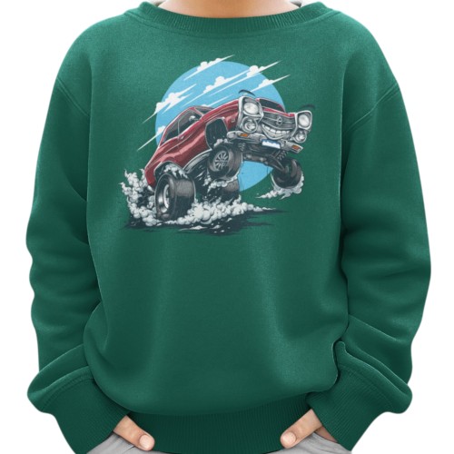 Bluza Dziecięca Monster Truck Samochód Auto Dla Chłopca Szkoła Przedszkole 9