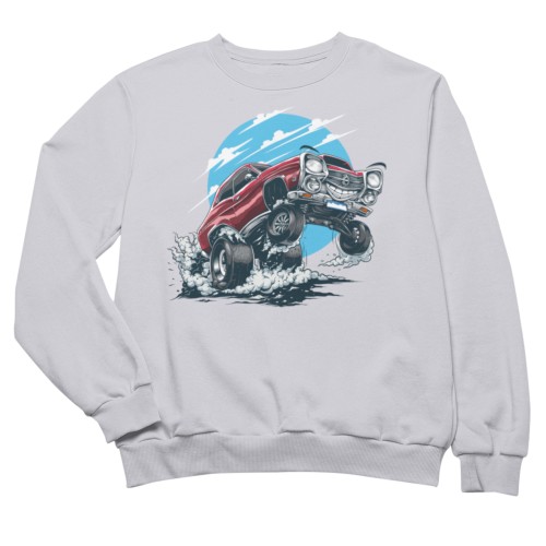 Bluza Dziecięca Monster Truck Samochód Auto Dla Chłopca Szkoła Przedszkole 3