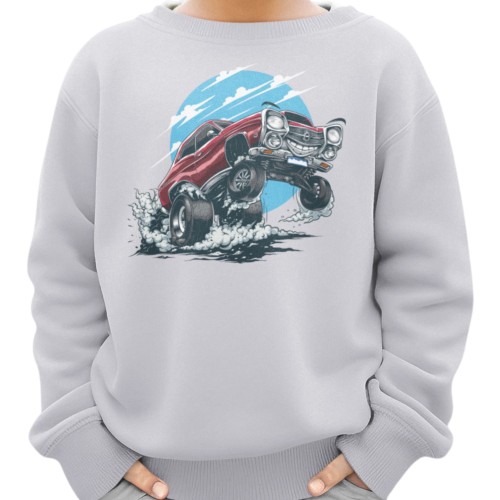 Bluza Dziecięca Monster Truck Samochód Auto Dla Chłopca Szkoła Przedszkole 4