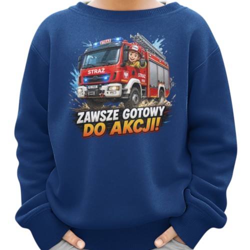 Bluza Dziecięca Straż Pożarna Strażak Wóz Strażacki Dla Chłopca Do Przedszkola 6