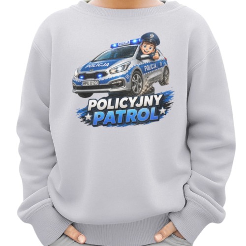 Bluza Dziecięca Policja Radiowóz Policyjny Dla Chłopca Prezent 8