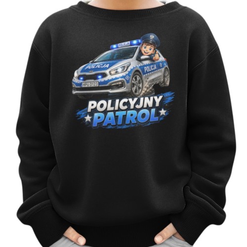 Bluza Dziecięca Policja Radiowóz Policyjny Dla Chłopca Prezent 3