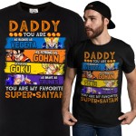  KOSZULKA MĘSKA NA DZIEŃ OJCA DZIEŃ TATY DRAGON BALL