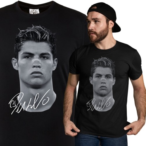 Męska Koszulka piłkarska Cristiano Ronaldo Portugalia młodzieżowy t-shirt 