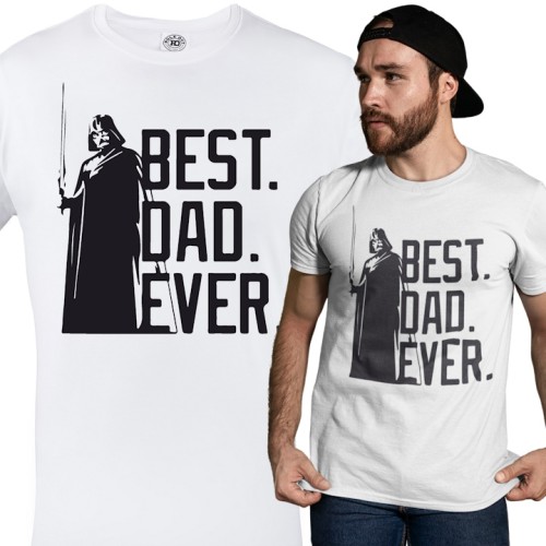 KOSZULKA NA DZIEŃ TATY PREZENT NA DZIEŃ OJCA BEST DAD EVER 