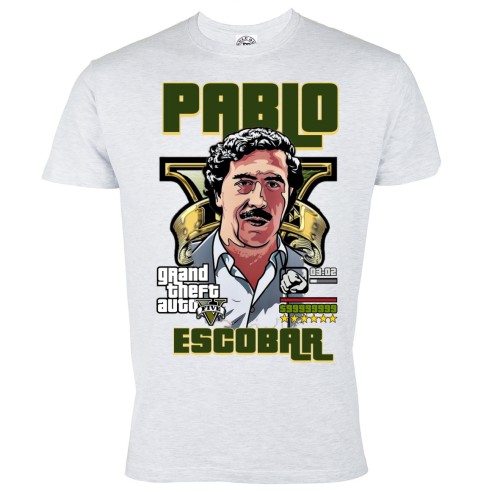 MĘSKA KOSZULKA FILMOWA NARCOS PABLO ESCOBAR GTA 