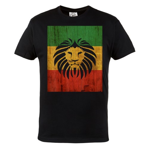 KOSZULKA MUZYCZNA REGGAE JAMAICA RASTA LION 
