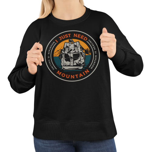 Bluza damska I Just Need Mountain – góry trekking plecak outdoor 3