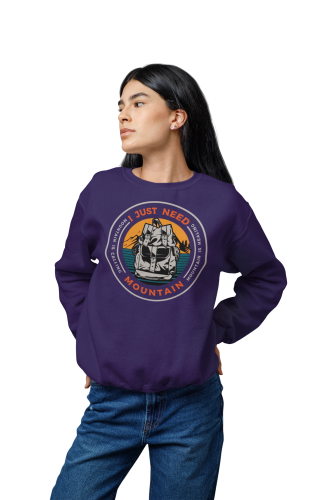 Bluza damska I Just Need Mountain – góry trekking plecak outdoor 11
