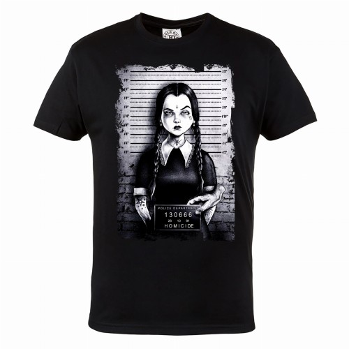 MĘSKA KOSZULKA Z NADRUKIEM HALLOWEEN HORROR WEDNESDAY ADDAMS HAL108 