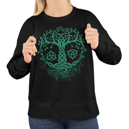 Bluza damska z nadrukiem Drzewo Życia – celtyckie symbole Tree of Life 9