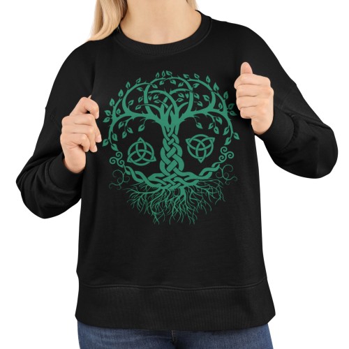 Bluza damska z nadrukiem Drzewo Życia – celtyckie symbole Tree of Life 7