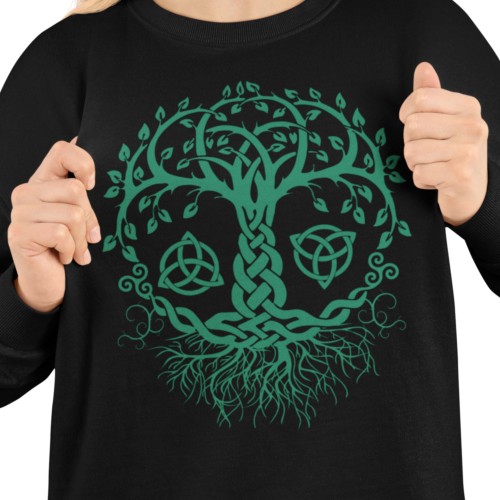 Bluza damska z nadrukiem Drzewo Życia – celtyckie symbole Tree of Life 8