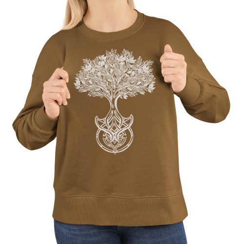 Bluza damska z nadrukiem Drzewo Życia – nordyckie celtyckie symbole 5