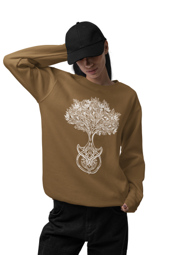 Bluza damska z nadrukiem Drzewo Życia – nordyckie celtyckie symbole 4