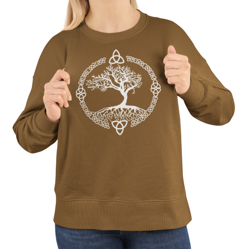 Bluza damska Drzewo Życia Triquetra – celtycki symbol z nadrukiem 10