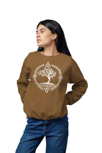 Bluza damska Drzewo Życia Triquetra – celtycki symbol z nadrukiem 11