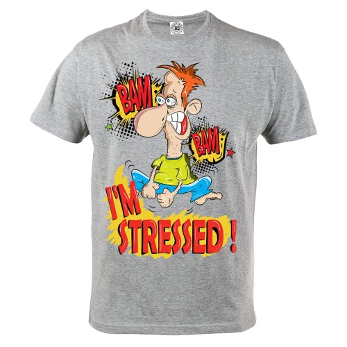 KOSZULKA ŚMIESZNE I'M STRESSED 6