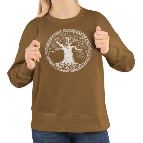 Bluza damska celtyckie Drzewo Życia w kręgu – Celtic Knot Tree 5