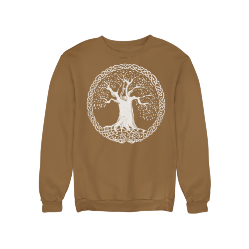 Bluza damska celtyckie Drzewo Życia w kręgu – Celtic Knot Tree 3