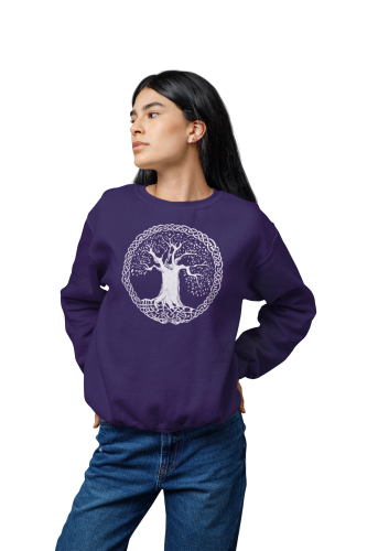 Bluza damska celtyckie Drzewo Życia w kręgu – Celtic Knot Tree 10