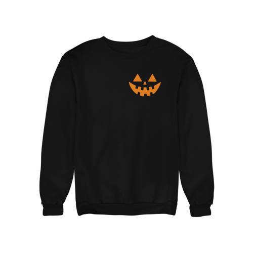 Bluza damska na Halloween Pumpkin Face – dynia Jack O’Lantern minimalistyczna 7