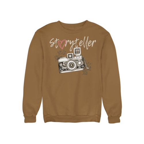 Bluza damska z aparatem Storyteller – prezent dla fotografa fotografki 9