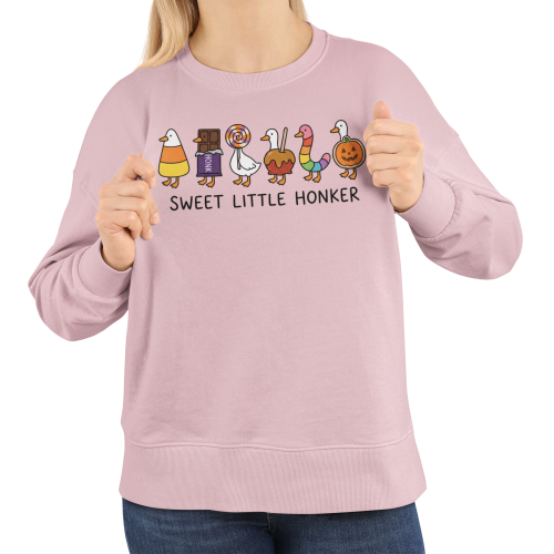Bluza damska Halloween Gęś Sweet Little Honker – śmieszny nadruk 7