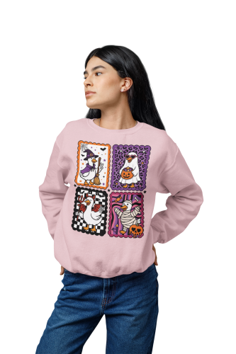 Bluza damska Gęś Halloween – czarownica duch diabeł mumia 3