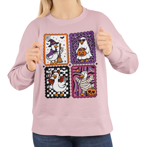 Bluza damska Gęś Halloween – czarownica duch diabeł mumia 6