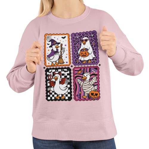 Bluza damska Gęś Halloween – czarownica duch diabeł mumia
