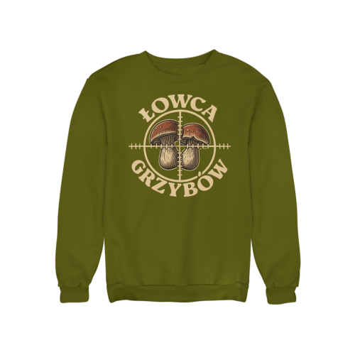 Bluza damska dla grzybiarki Łowca Grzybów – na grzyby do lasu 5