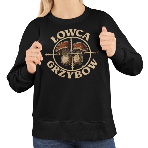 Bluza damska dla grzybiarki Łowca Grzybów – na grzyby do lasu 19