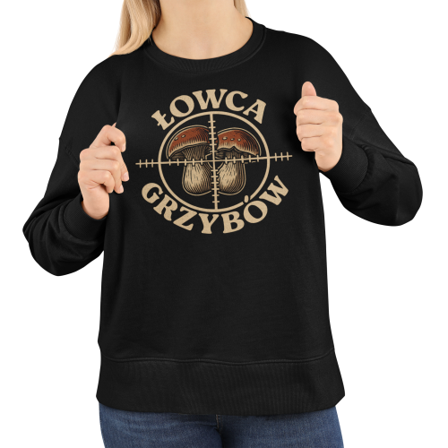 Bluza damska dla grzybiarki Łowca Grzybów – na grzyby do lasu 24