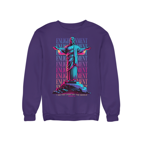 Damska bluza chrześcijańska Jezus – Light of the World John 8:12 4