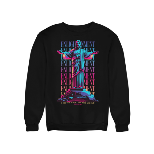 Damska bluza chrześcijańska Jezus – Light of the World John 8:12 10