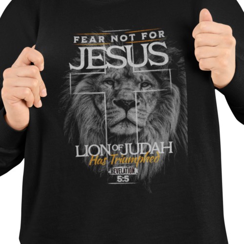 Damska bluza religijna Jezus Lion of Judah – Lew Judy Revelation 5:5 20