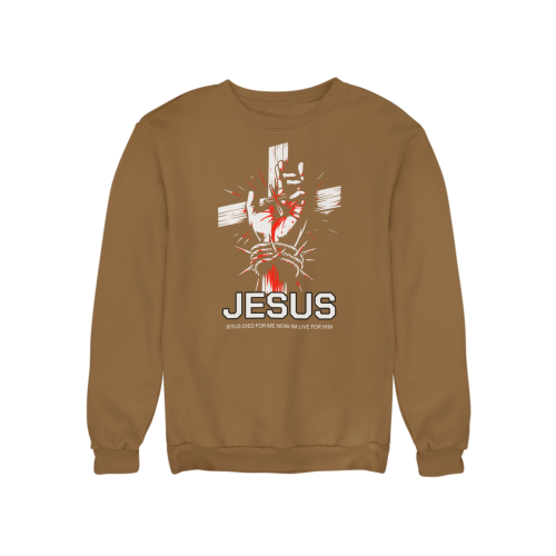 Damska bluza chrześcijańska Jesus Died For Me – krzyż i korona cierniowa 14