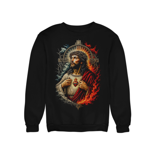 Damska bluza religijna Najświętsze Serce Jezusa – Sacred Heart 3