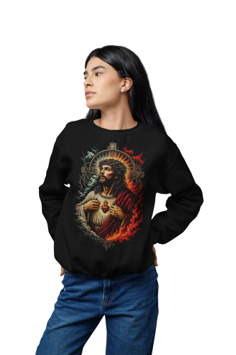 Damska bluza religijna Najświętsze Serce Jezusa – Sacred Heart 4