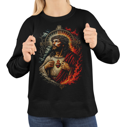 Damska bluza religijna Najświętsze Serce Jezusa – Sacred Heart 5