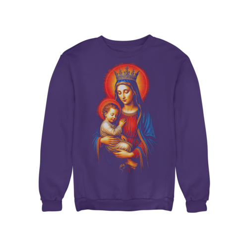 Damska bluza religijna Matka Boska z Dzieciątkiem Jezus – Maryja 12