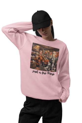 Damska bluza Halloween Just a Few Things – dynie, duchy i jesienny shopping 5