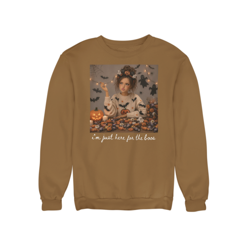Damska bluza na Halloween I’m Just Here for the Boos – duchy i słodycze 9