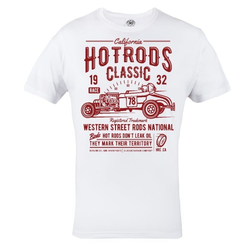 KOSZULKA MĘSKA HOT RODS RACE CLASSIC 1